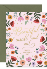 Ginger P. Designs Mother's Day Beautiful Inside and Out Card