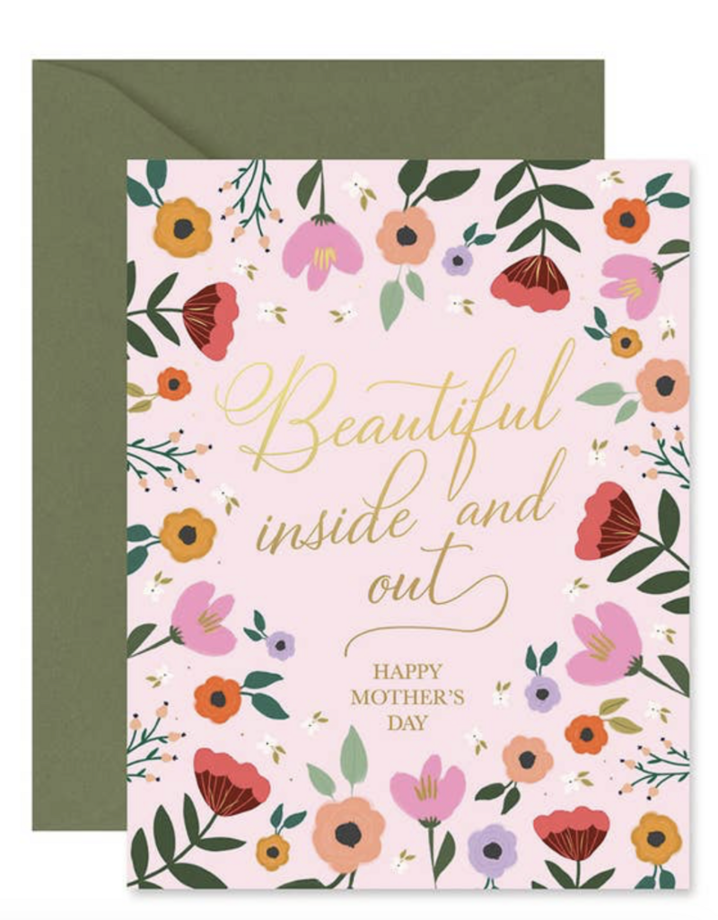 Ginger P. Designs Mother's Day Beautiful Inside and Out Card