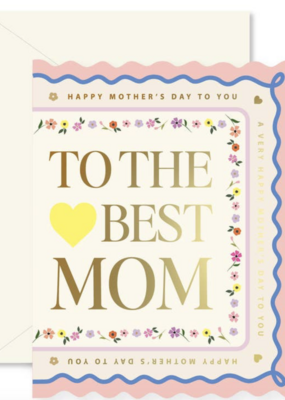 Ginger P. Designs Mother's Day Scallop Card