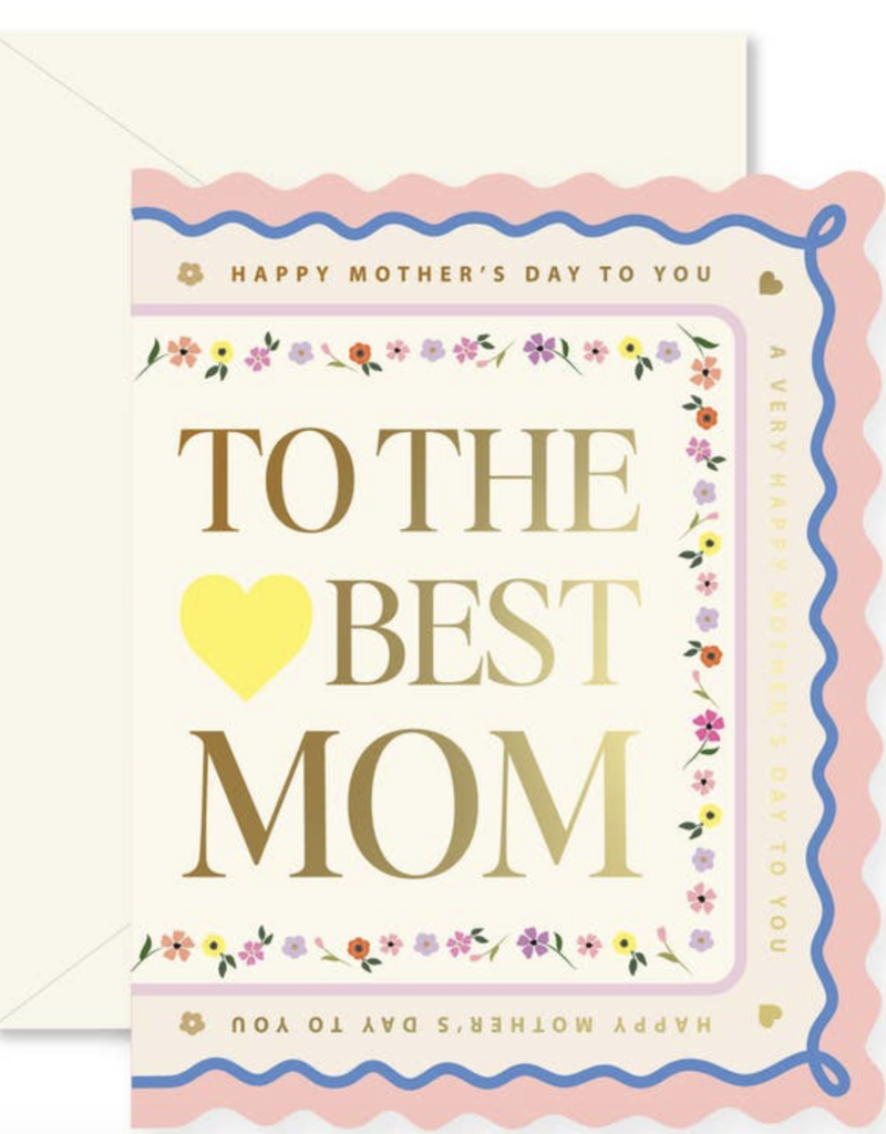 Ginger P. Designs Mother's Day Scallop Card