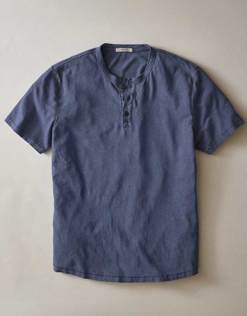 Marine Layer Hemp Cotton Henley