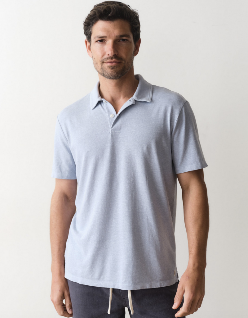 Marine Layer Hemp Resort Polo