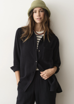 Marine Layer Jane Relaxed Double Cloth Shirt
