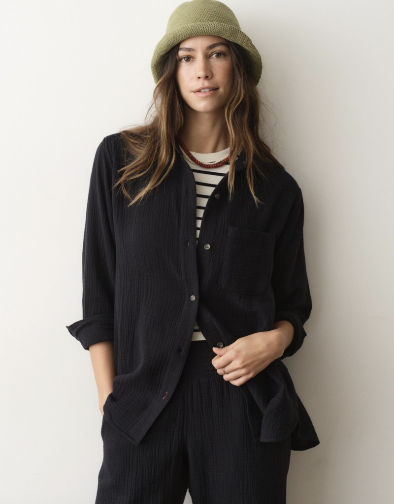 Marine Layer Jane Relaxed Double Cloth Shirt