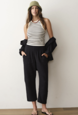 Marine Layer Lexi Sun-In High Neck Crop Tank