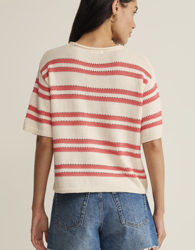 Z Supply Prado Stripe Sweater Tee