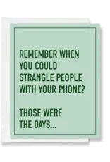 Ink & Attitude Strangle People With Our Phones