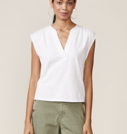 Anthem Dylan Slub Trapunto Top