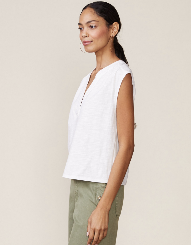 Anthem Dylan Slub Trapunto Top