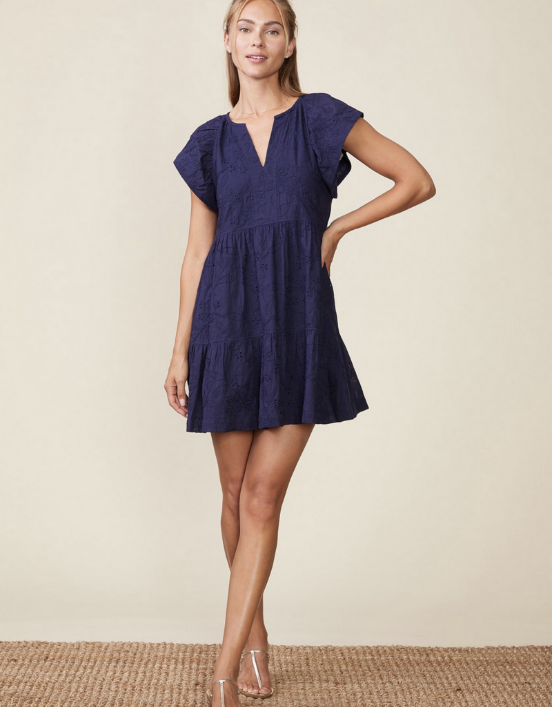 Anthem Embroidered Eyelet Dress
