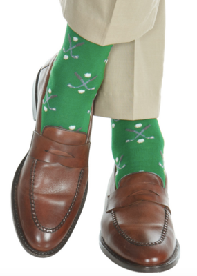Dapper Classics Green with Steel Golf Club 8-12