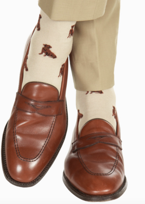 Dapper Classics Tan With Whiskey Retriever 8-12