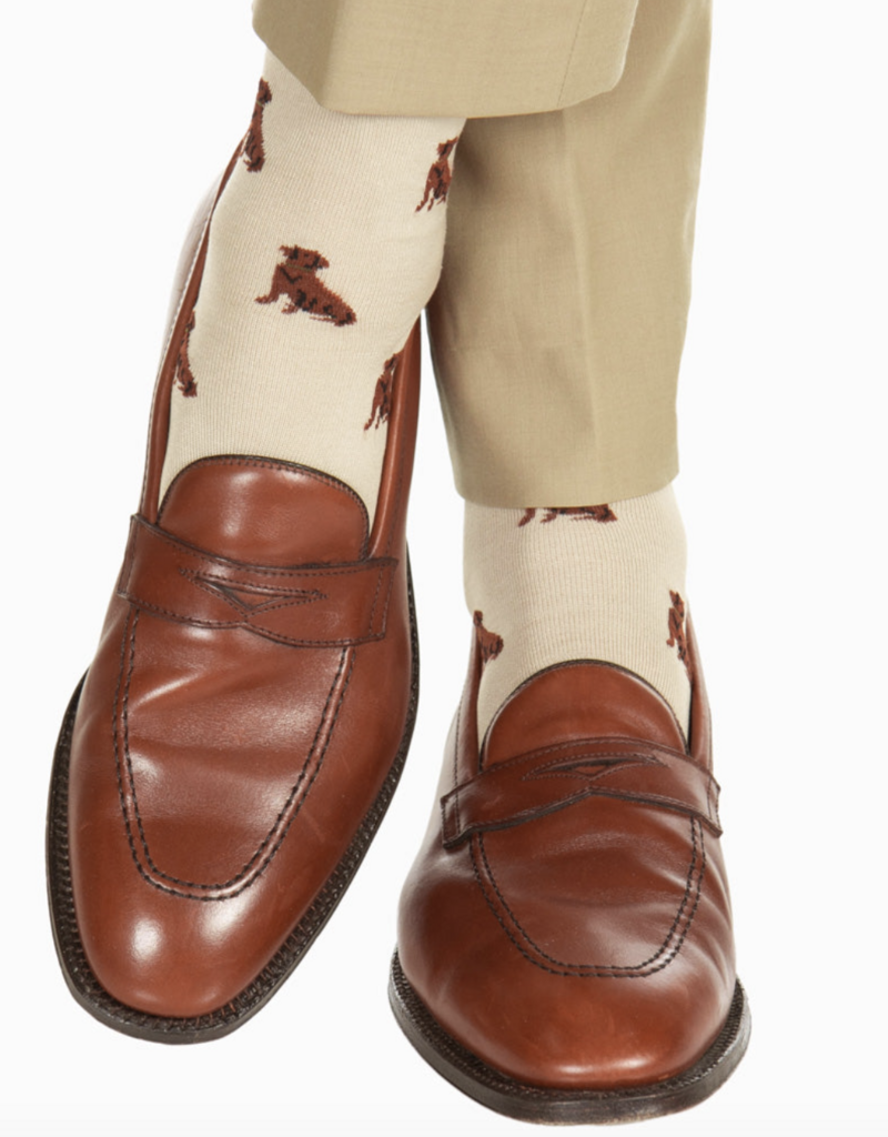 Dapper Classics Tan With Whiskey Retriever 8-12