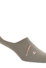 Dapper Classics Taupe with Baseball and Bat High Vamp No Show