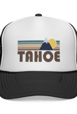 Hey Mountains Tahoe CA Trucker Hat Black