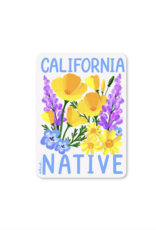 Doodles.Ink California Native Wildflowers Sticker