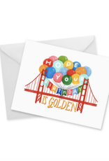 Doodles.Ink Birthday Golden Gate Bridge Card