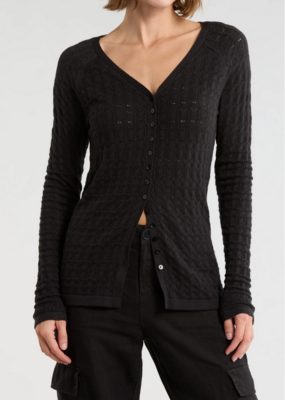 Sanctuary For Keeps Pointelle Cardigan