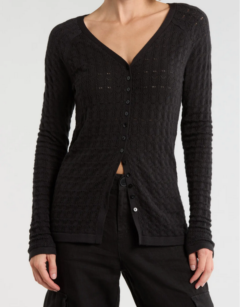 Sanctuary For Keeps Pointelle Cardigan