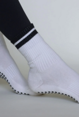 California Grip Socks The Classic Grip Socks- Black Stripes