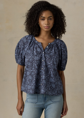Faherty Voile Lettie Top