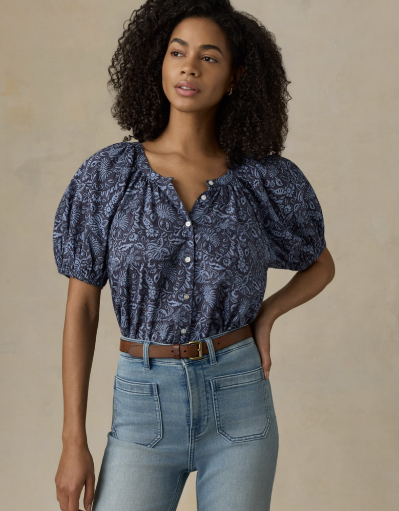Faherty Voile Lettie Top