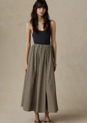 Faherty Coastal Poplin Nera Skirt