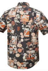 Reyn Spooner Giants Dia De Los Muertos Button Front SS