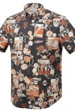 Reyn Spooner Giants Dia De Los Muertos Button Front SS
