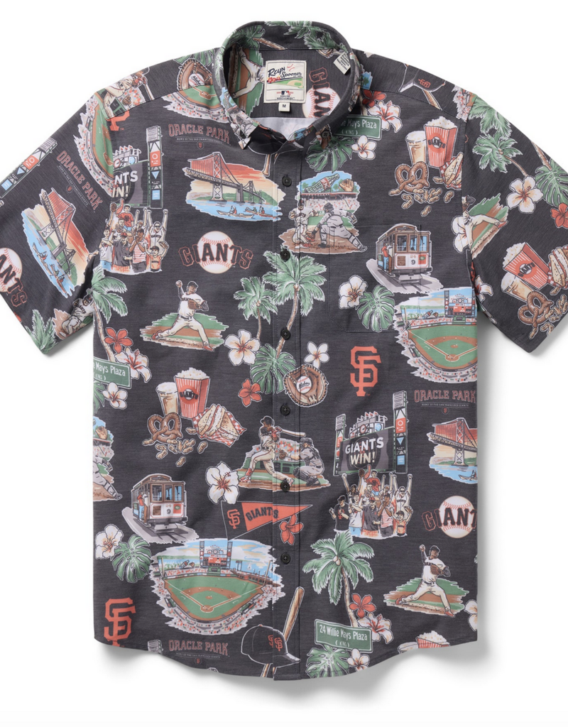 Reyn Spooner San Francisco Giants Scenic Button Front