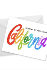 Doodles.Ink Sending My Love Rainbow CA Card