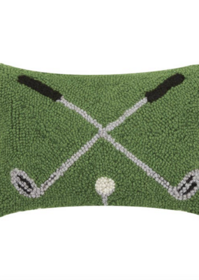 Peking Handicraft Cross Golf Clubs Hook Pillow