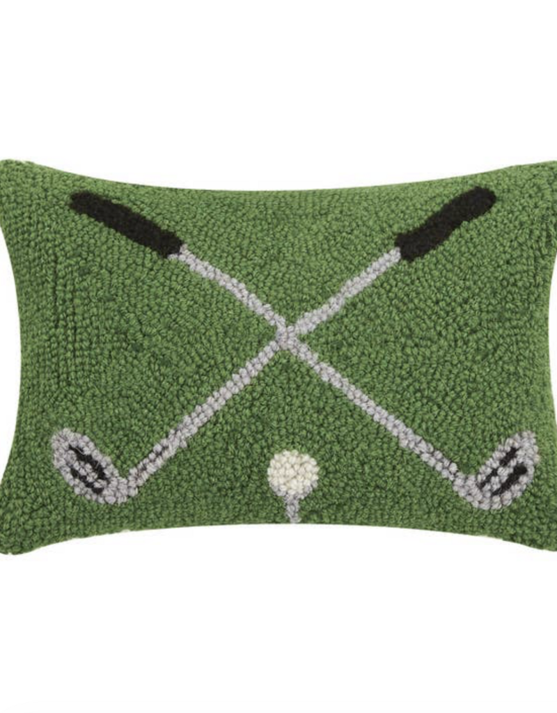 Peking Handicraft Cross Golf Clubs Hook Pillow