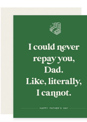 Paloma Paper Co. Could Never Repay Card
