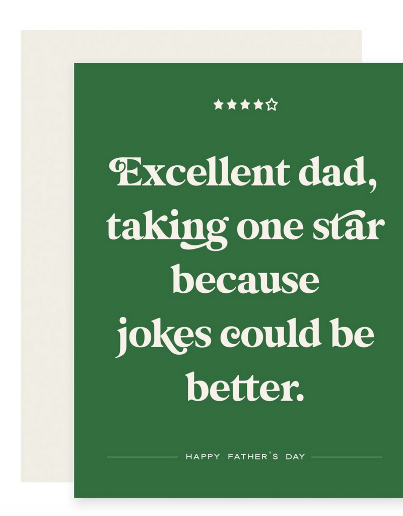 Paloma Paper Co. Dad Stars Card