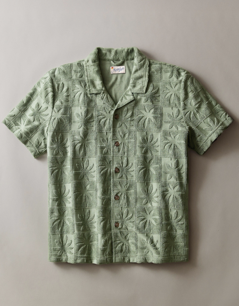 Marine Layer Rico Terry Resort Shirt