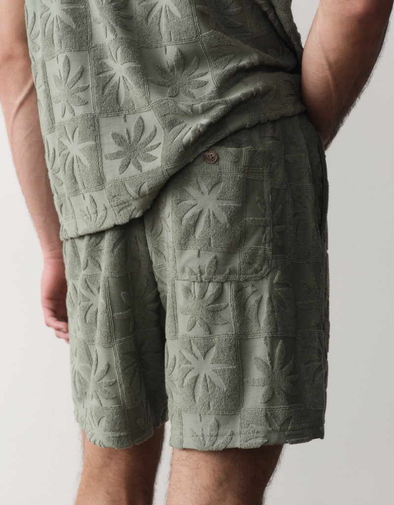Marine Layer Rico Terry Short