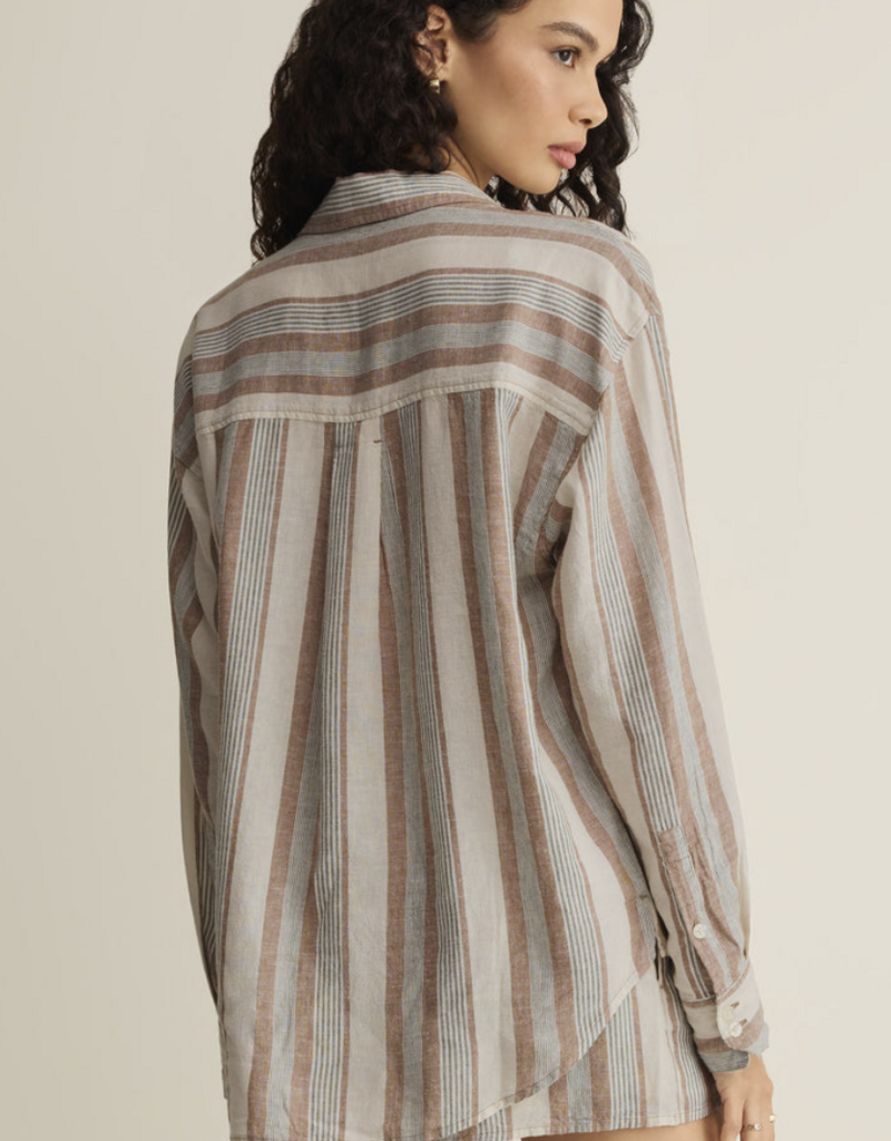 Z Supply The Perfect Striped Button Up