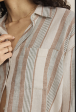 Z Supply The Perfect Striped Button Up