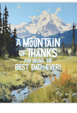Waterknot Mountain Dad Card