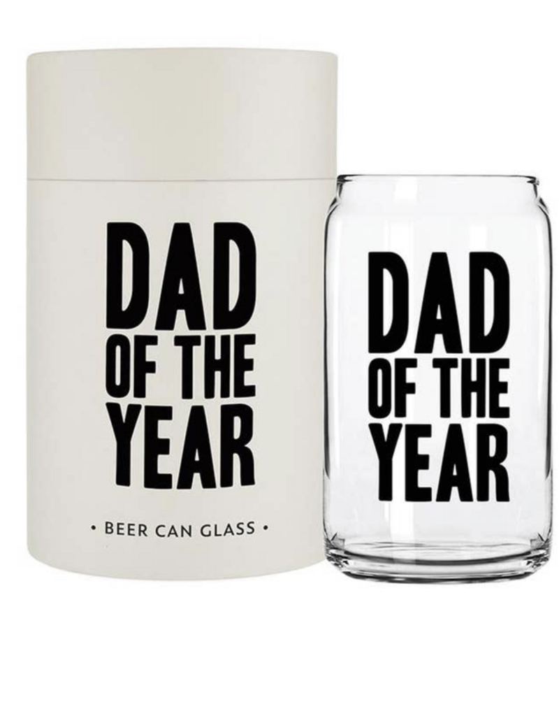Beer Can Glass- Dad of the Year