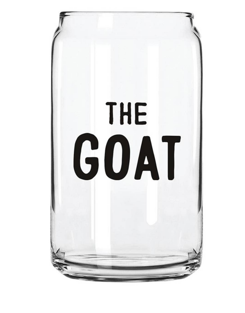 Beer Can Glass- The Goat