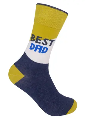 Funatic Best Dad Father's Socks