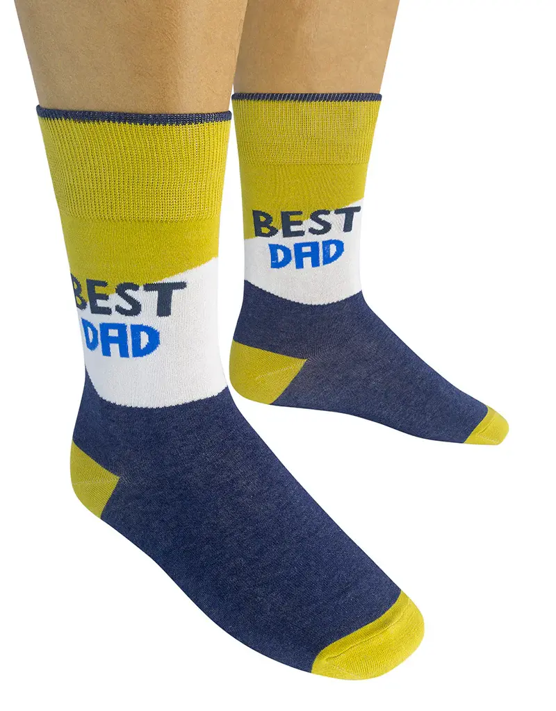 Funatic Best Dad Father's Socks