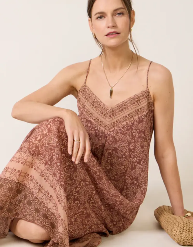 Sanctuary Coastal V-Neck Maxi Dress