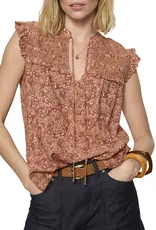 Sanctuary Free Feeling Smocked Blouse