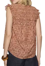 Sanctuary Free Feeling Smocked Blouse
