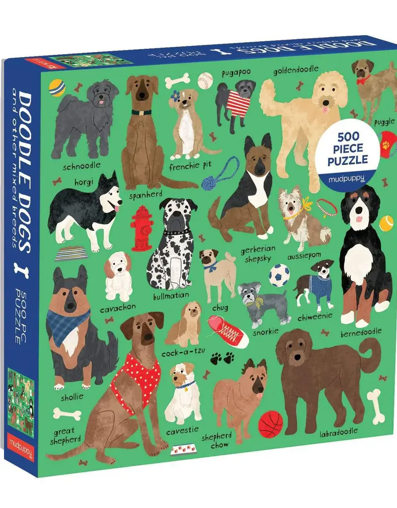 Mud Puppy Doodle Dogs Puzzle