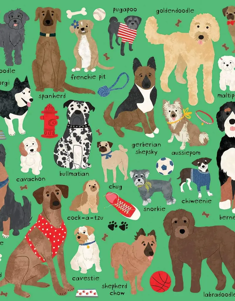 Mud Puppy Doodle Dogs Puzzle