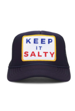 Friday Feelin' Keep it Salty Trucker Hat - Navy